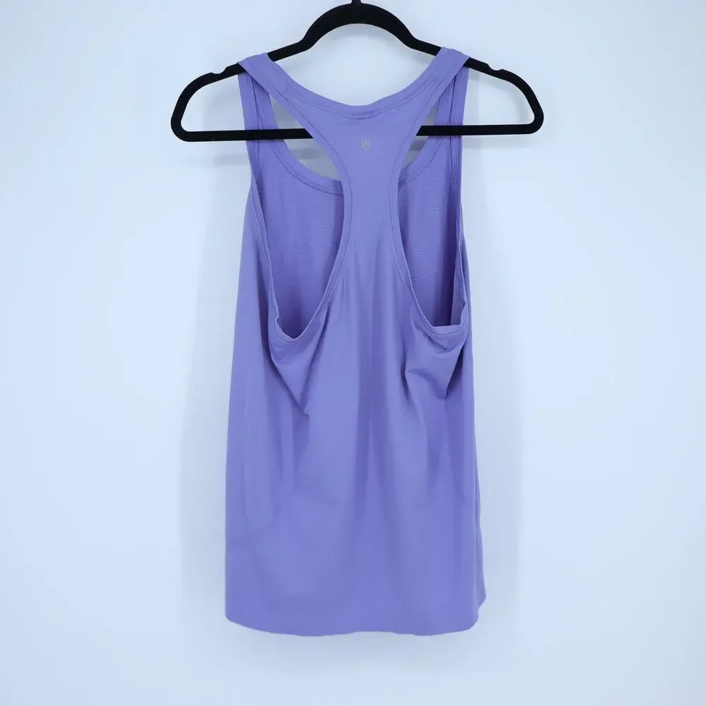 Lululemon Swiftly Tech Racerback Tank Charged Indigo Waist Length Women's 10